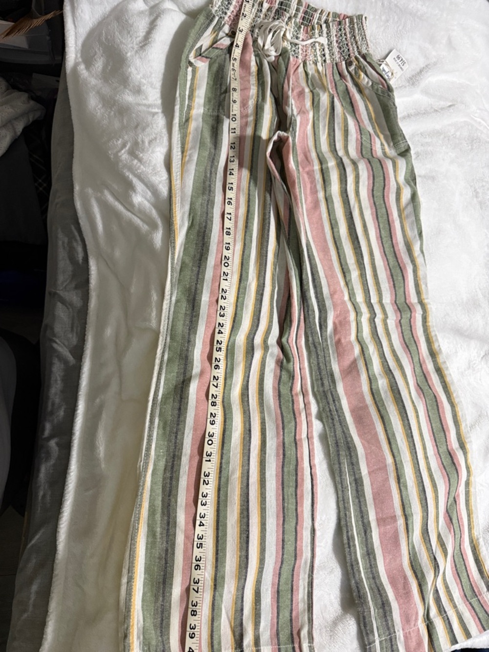 Women Multicolor Stripe Pull-On Pants
